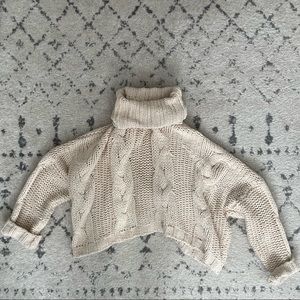 Cropped Knit sweater